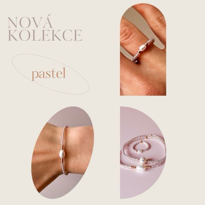 Nová kolekce Pastel ✨ Náramky, prstýnky a sety v barvě “Sunset” ve Vás probudí vzpomínky na letní západ slunce a touhu...